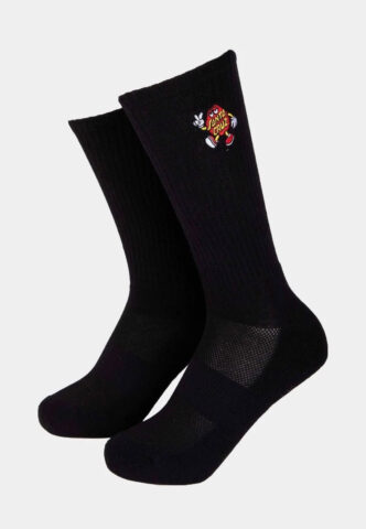 Santa Cruz – Dot Guy Black – Socken – Schwarz – Onesize – gid://shopify/Metaobject/316221620461