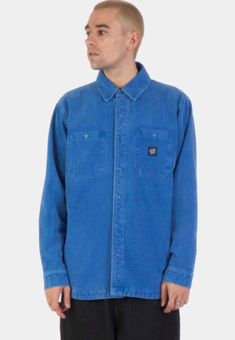 Santa Cruz – Jimi Shirt Sapphire – Hemd – Blau – L – 100% Baumwolle