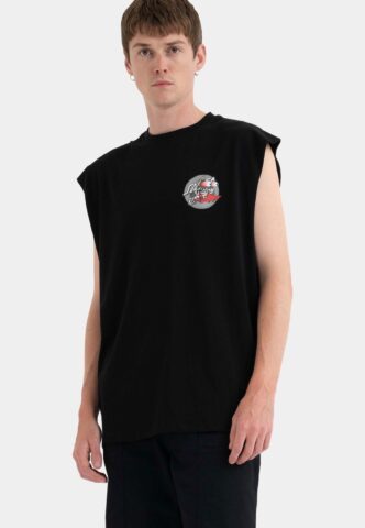 Santa Cruz – Meek Slashed Dot – Tank – Schwarz – L – 100% Baumwolle