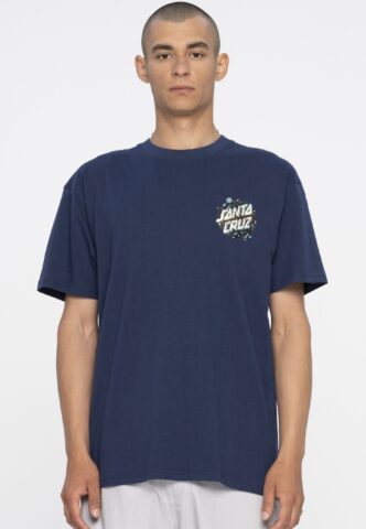 Santa Cruz – Wooten Ominous Dot Midnight Blue – T-Shirt – Blau – M – 100% Baumwolle