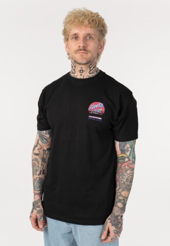 Santa Cruz – Self Destruct – T-Shirt – Schwarz – M – 100% Bio-Baumwolle