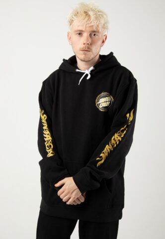 Santa Cruz – Screaming 50 Black – Hoodie – Schwarz – M – 80% Baumwolle, 20% Polyester