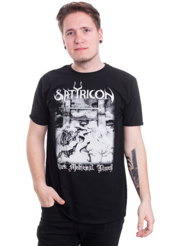 Satyricon – Dark Medieval Times – T-Shirt – Schwarz – XL – 100% Baumwolle