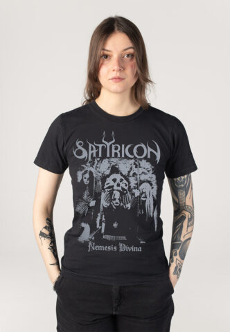 Satyricon – Nemesis Reduced – T-Shirt – Schwarz – M – 100% Baumwolle