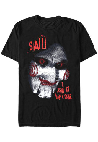 Saw – Close Up – T-Shirt – Schwarz – M – 100% Baumwolle