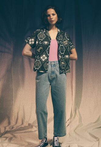 Santa Cruz – Patchwork Black Patchwork – Hemd