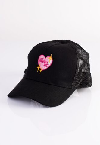 Scene Queen – Twerkle Pit Trucker – Cap – Schwarz – Onesize – 100% Polyester,100% Baumwolle