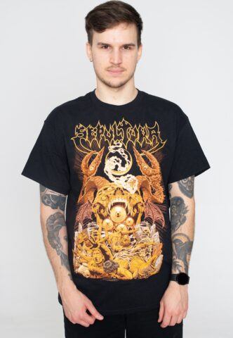 Sepultura – Arisen – T-Shirt – Schwarz – XL – 100% Baumwolle