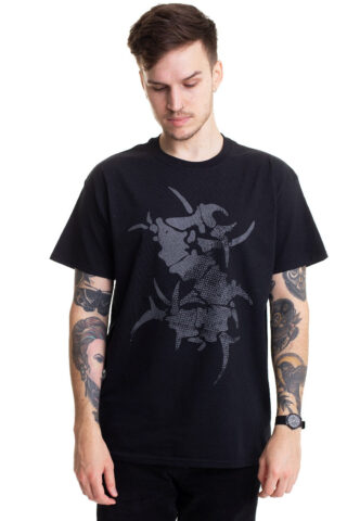 Sepultura – Grey Icon – T-Shirt – Schwarz – S – 100% Baumwolle