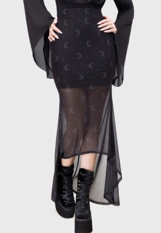 Killstar – Serenade Of Shadows – Rock – Schwarz – S – 95% Polyester, 5% Elastan