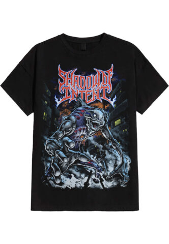 Shadow Of Intent – Fishbone – T-Shirt – Schwarz – S – 100% Baumwolle