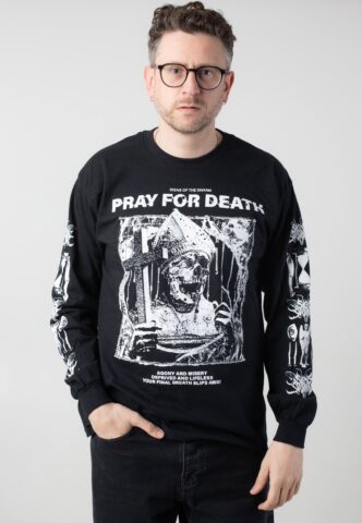 Signs Of The Swarm – Pray For Death – Longsleeve – Schwarz – XXL – 100% Baumwolle