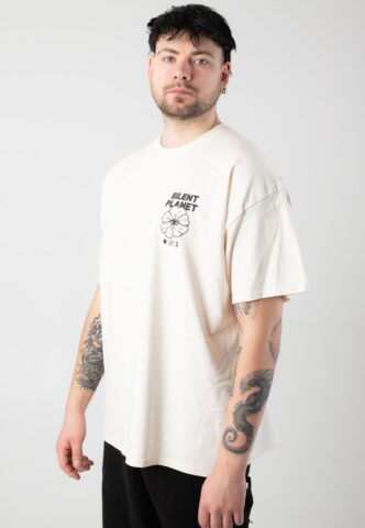 Silent Planet – Anunnaki Flower Eyes Natural – T-Shirt – Beige – XXL – 100% Baumwolle