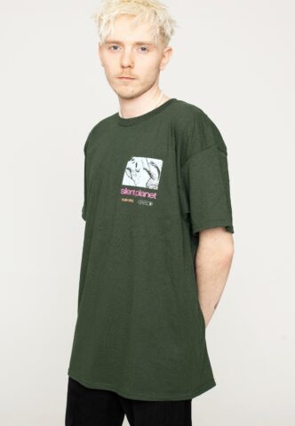 Silent Planet – Girl Forest Green – T-Shirt – Grün – M – 100% Baumwolle