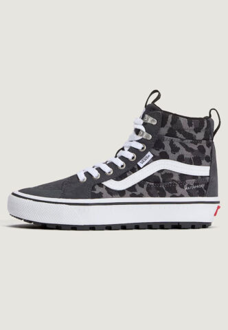 Vans – Sk8-Hi Waterproof Insulated MTE Leopard Charcoal Grey – Girl Schuhe