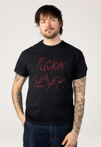 Slayer – Fuckin Slayer – T-Shirt – Schwarz – XXL – 100% Baumwolle