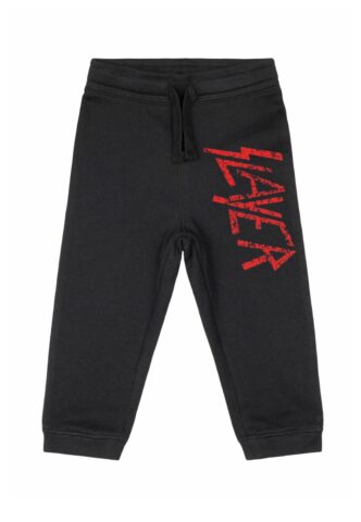 Slayer – Logo Babygrow – Jogginghose – Schwarz – 68/74 – 100% Bio-Baumwolle