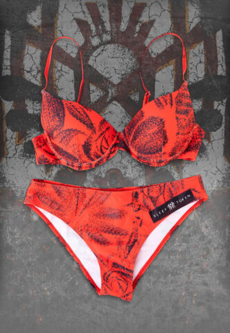Sleep Token – Black Heart – Bikini – Rot – L – 80% Polyester, 20% Elastan