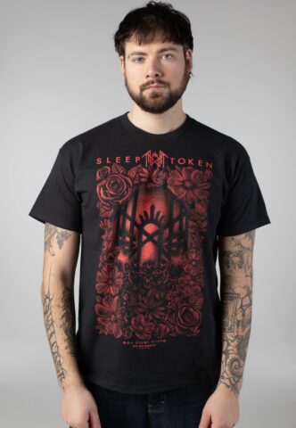 Sleep Token – Black Heart – T-Shirt – Schwarz – M – 100% Baumwolle