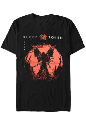 Sleep Token – Red Reaper Angel – T-Shirt – Schwarz – XXL – 100% Baumwolle