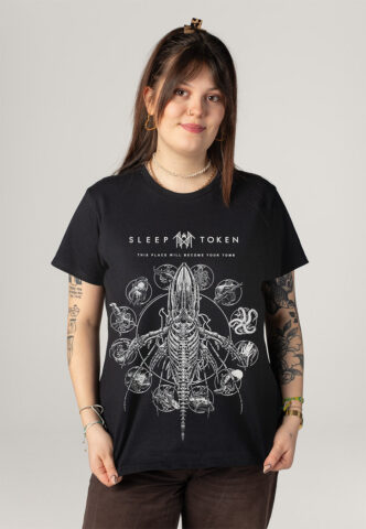 Sleep Token – Remains – T-Shirt – Schwarz – L – 100% Baumwolle