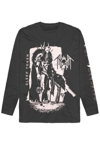 Sleep Token – The Summoning Faded Charcoal – Longsleeve – Grau – XXL – 100% Baumwolle