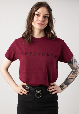 Sleep Token – Runes Maroon – T-Shirt – Weinrot – 3XL – 100% Baumwolle