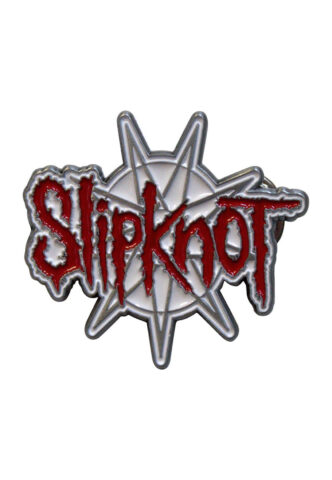 Slipknot – 9-Point Star – Pin – Mehrfarbig – Onesize – Emaille