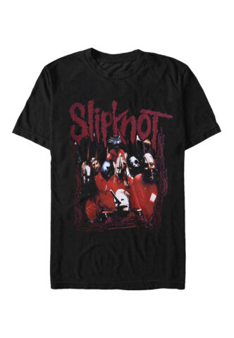 Slipknot – Band Frame – T-Shirt – Schwarz – L – 100% Baumwolle