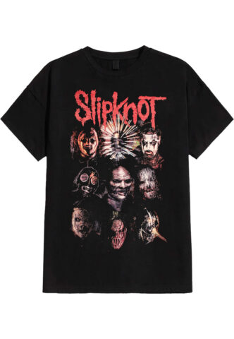 Slipknot – Prepare for Hell 2014-2015 Tour – T-Shirt – Schwarz – M – 100% Baumwolle