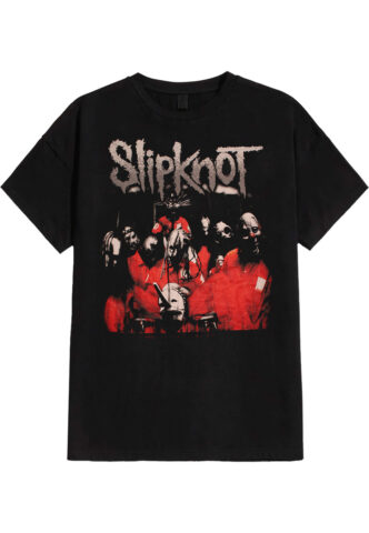 Slipknot – Stretched Barcode – T-Shirt – Schwarz – M – 100% Baumwolle