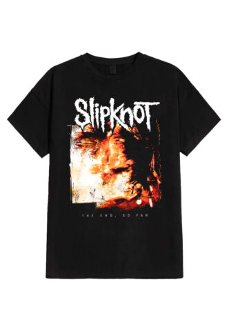 Slipknot – TESF Cover – T-Shirt – Schwarz – S – 100% Baumwolle