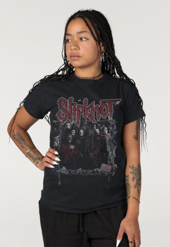 Slipknot – Zipped – T-Shirt – Schwarz – XXL – 100% Baumwolle