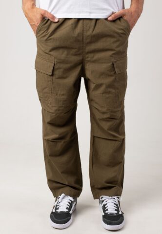 Snow Peak – Takibi Light Ripstop Khaki – Hose – Grün – XL – 60% Baumwolle, 40% Modal