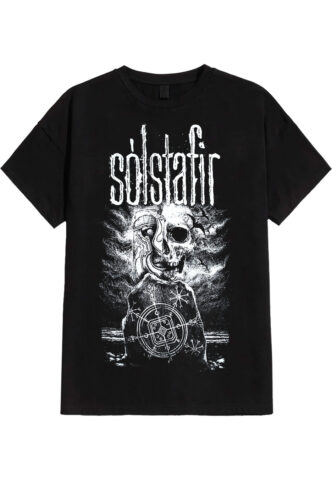 Solstafir – White Rune Stone – T-Shirt – Schwarz – M – 100% Baumwolle