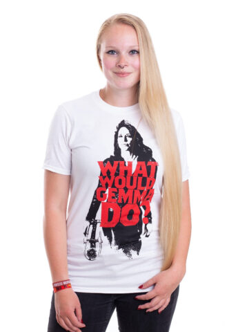 Sons Of Anarchy – What Would Gemma Do? White – T-Shirt – Weiß – S – 100% Baumwolle