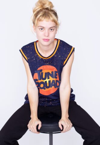 Space Jam – Tune Squad Basketball Navy – Tank – Blau – L – 100% Polyester