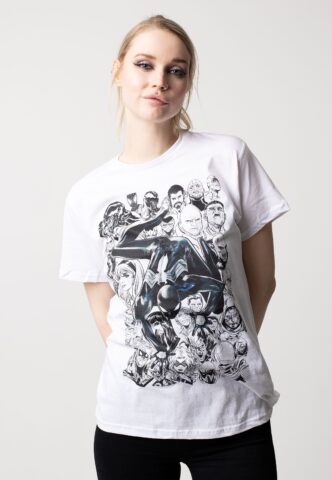 Spider-Man – Black Suit Spider White – T-Shirt – Weiß – XXL – 100% Baumwolle