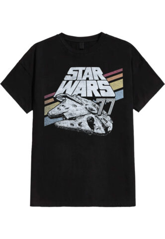 Star Wars – Awesome 77 – T-Shirt – Schwarz – S – 100% Baumwolle