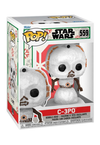 Star Wars – C3PO (Snowman) POP! Vinyl – Funko Pop – Mehrfarbig – Onesize – 100% PVC