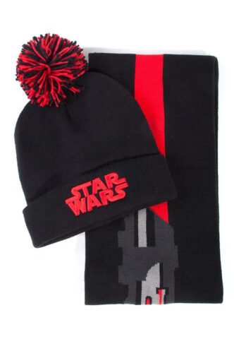 Star Wars – Darth Vader – Geschenk Set – Schwarz – Onesize – 100% Polyacryl