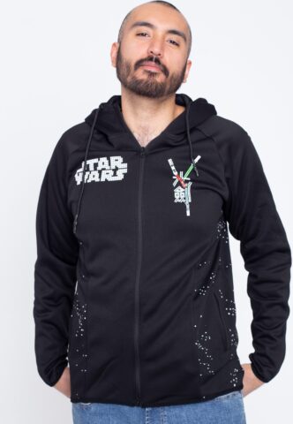 Star Wars – Galaxy – Zipper – Schwarz – L – 100% Polyester