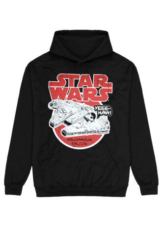 Star Wars – Millennium Falcon Epic – Hoodie – Schwarz – S – 50% Baumwolle, 50% Polyester