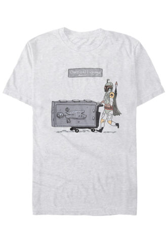 Star Wars – Oversized Luggage Grey – T-Shirt – Grau – 3XL – 100% Baumwolle
