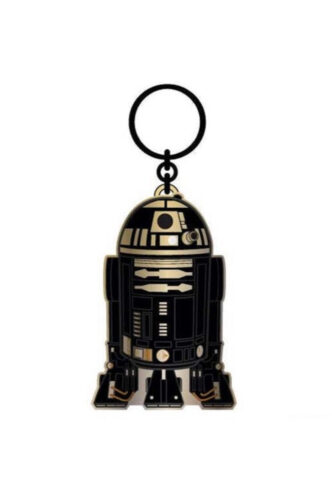 Star Wars – R2Q5 – Schlüsselanhänger – Schwarz – Onesize – Metallll