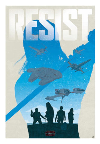 Star Wars: The Last Jedi – Resist Maxi – Poster – Mehrfarbig – Onesize – 170g/m²