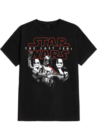 Star Wars: The Last Jedi – Troopers – T-Shirt – Schwarz – M – 100% Baumwolle