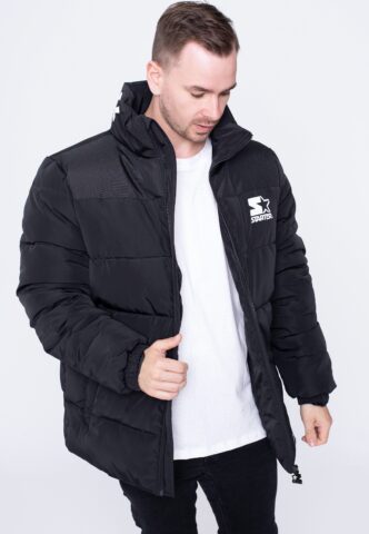Starter – Logo Puffer Black – Jacke – Schwarz – S – Shell: 100% Polyamid; Lining: 100% Polyester