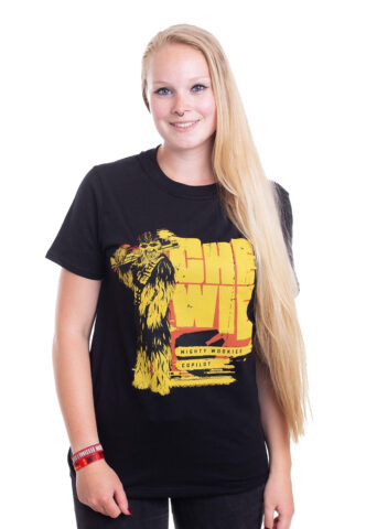 Solo: A Star Wars Story – Chewie Mighty Wookiee – T-Shirt – Schwarz – XXL – 100% Baumwolle