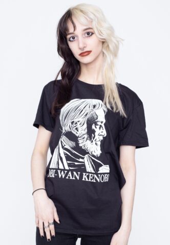 Star Wars – Classic Kenobi – T-Shirt – Schwarz – L – 100% Baumwolle
